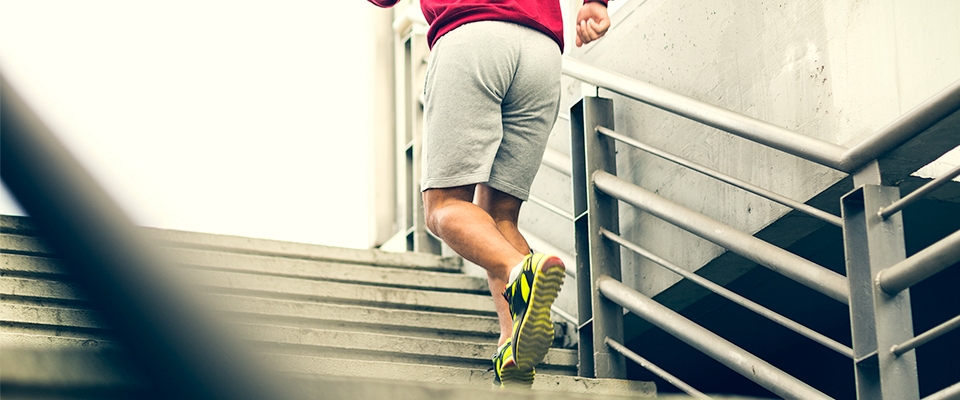 Holmes Place | Man Stairs
