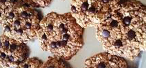 Bolachas de aveia e chocolate preto | Receitas entre pais e filhos | #HolmesatHome | Holmes Place