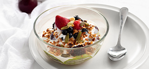 gelado de iogurte e fruta | alimentação | holmes place