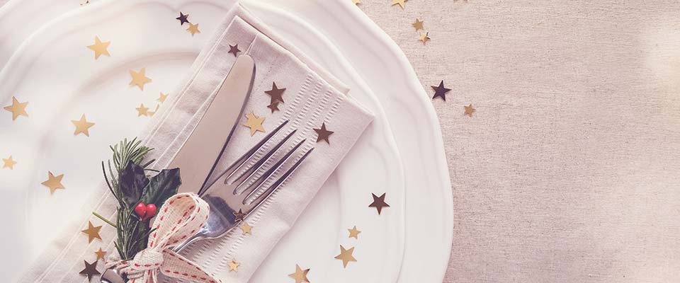 Mesa posta para o jantar de Natal | Receitas | Holmes Place