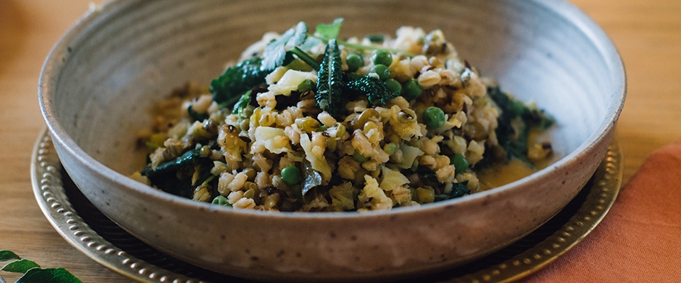 barley kichadi recipe food detox auyrvedic cleanse Holmes Place