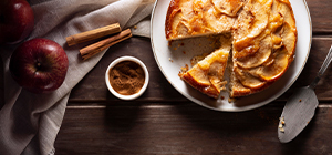 Crumble de maçã | receitas saudáveis de doces de outono