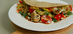 wrap de tofu | receitas | holmes place
