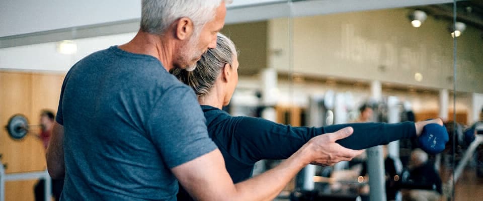 fitness training older age workout Holmes Place