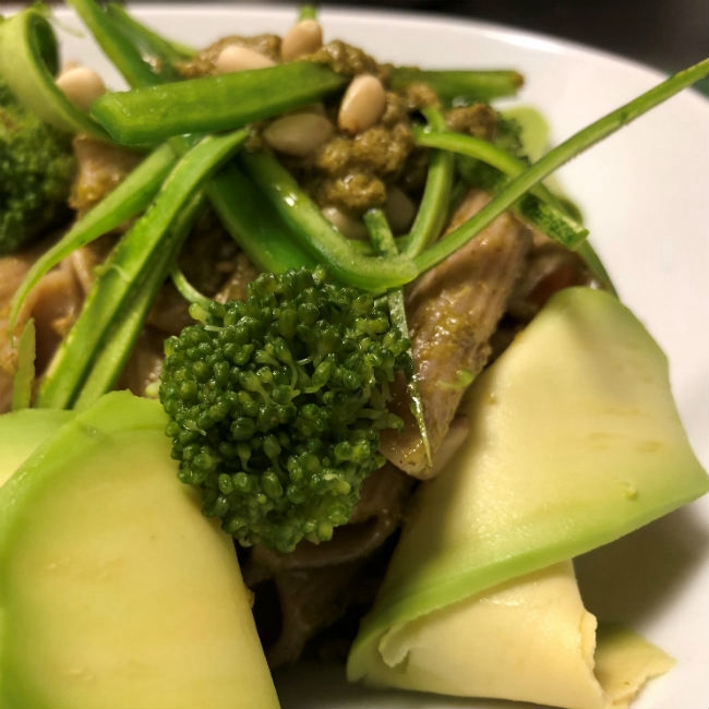 Holmes Place | Holmes Place Café: All Green Pasta Salad