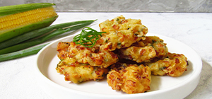 receitas para almoços em familia | pataniscas de milho | holmes place