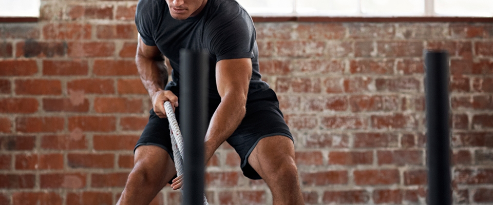 fitness banner treino de forca