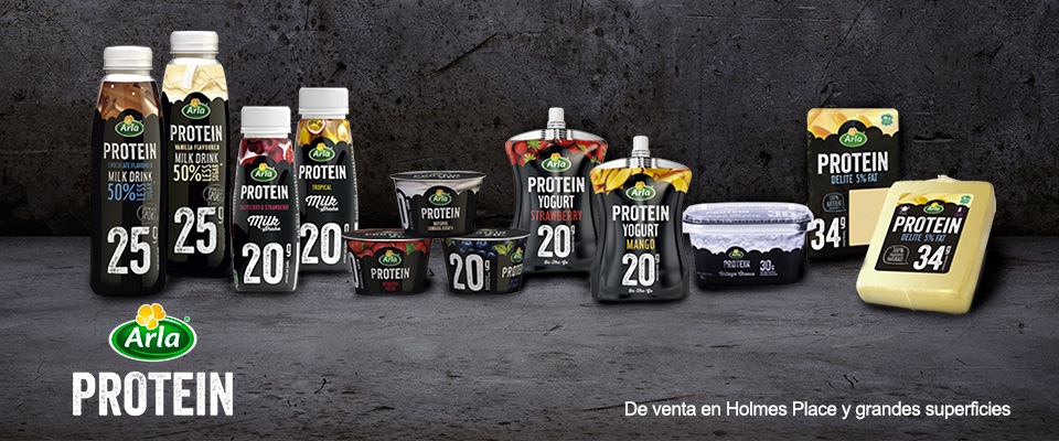 Gama de productos Arla Protein | Gimnasios Holmes Place
