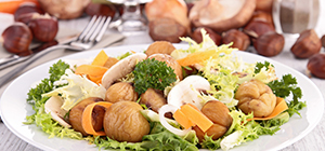 Salada com castanhas | receitas | holmes place