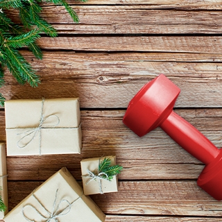 Holmes Place | Christmas Presents Dumbell