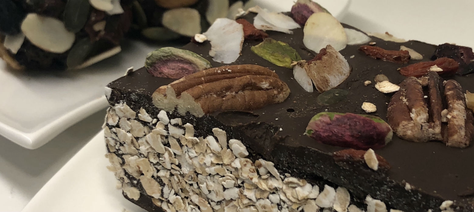 Holmes Place | συνταγή vegan superfood Raw Chocolate