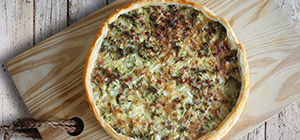 Quiche de casca de banana e talos | Desperdício alimentar | Nutrição | Holmes Place