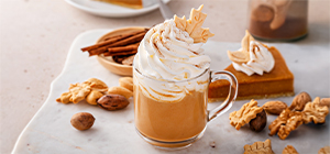 pumpkin spice latte | bebidas quentes e saudáveis | holmes place