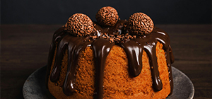 bolo de cenoura e chocolate | sobremesas | natal | holmes place