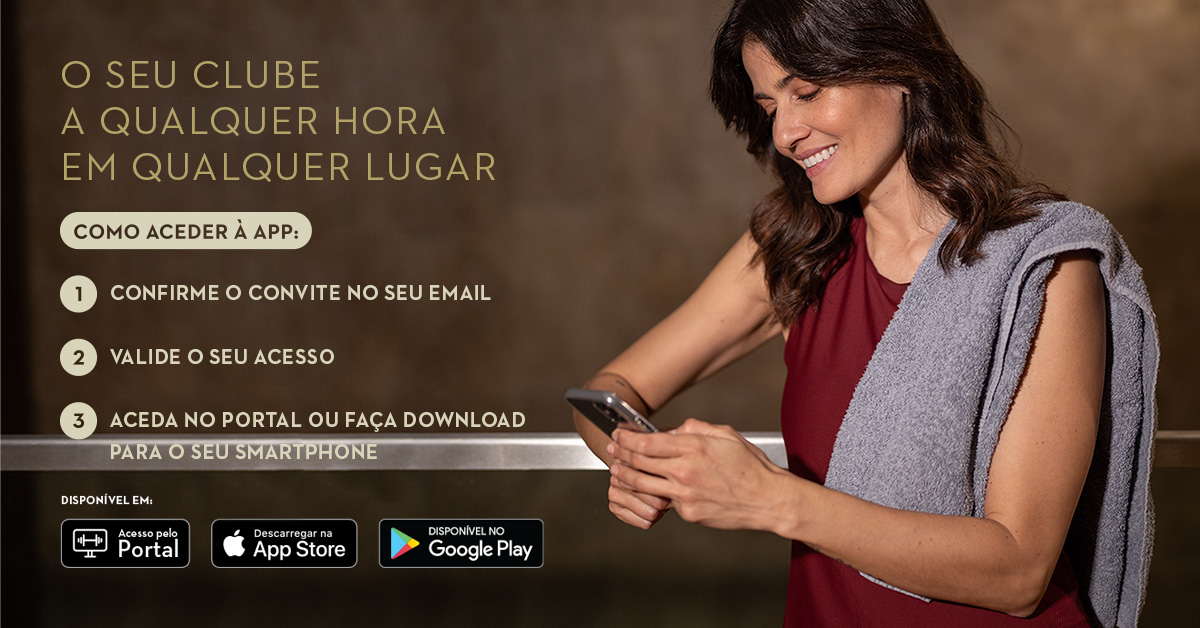 Passos a seguir Aplicação Holmes Place