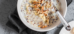 Papas de trigo sarraceno | Plant-based diet | Receitas de Pequenos-Almoços | Holmes Place 