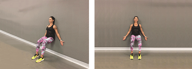 Wall Squats | Férias | Holmes Place