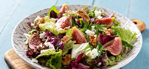 salada de figo, grão e abacate | receitas com figos | holmes place