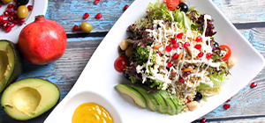 salada de quinoa e grão | jantares saudáveis | holmes place