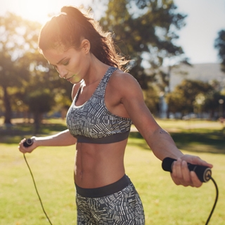 Holmes Place | Woman Jumping Rope